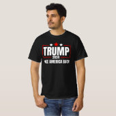 トランプ2024 Take America Back Men Women Trump 2024 Tシャツ (正面フル)