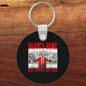 トランプ2024 Take America Ck Daddy's Home Trump 2024 キーホルダー (正面)