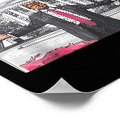 トランプ2024 Take America Ck Daddy's Home Trump Pink ポスター (角)