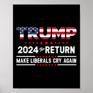 トランプ2024 The Return – 再びリベラルを泣かせる ポスター