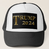 トランプ2024 TRUCKER HAT キャップ (正面)