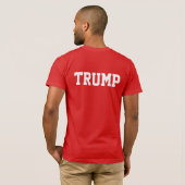 トランプ2024Tシャツ Tシャツ (裏面フル)