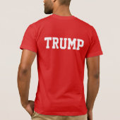 トランプ2024Tシャツ Tシャツ (裏面)