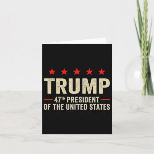 トランプ2025国旗(Byck)第47代大統領トランプ伊那 カード