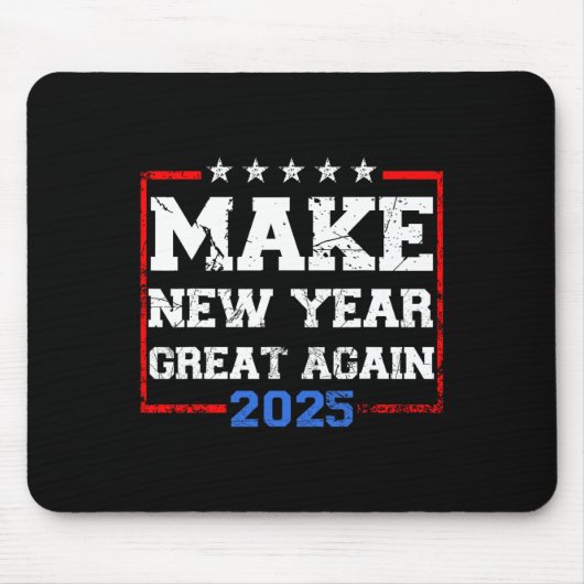 トランプ2025年素晴らし再お祝い マウスパッド (正面)