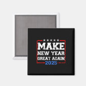 トランプ2025年素晴らし再お祝い マグネット (正面/裏面)