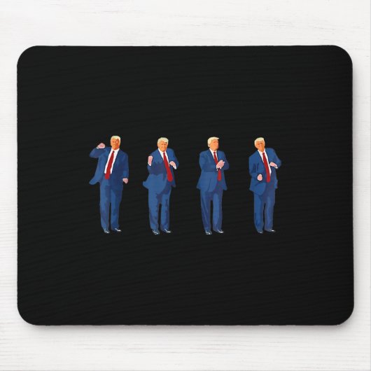 トランプ2025年7月第4戦 マウスパッド (正面)