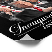 トランプ2025第47期大統領統一された州発足 ポスター (角)