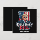 トランプ2025：アメリカの独立を貫け 招待状 (正面/裏面)