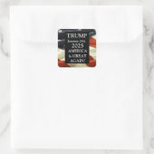 トランプ2025 スクエアシール (バッグ)