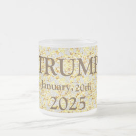 トランプ2025 フロストグラスマグカップ