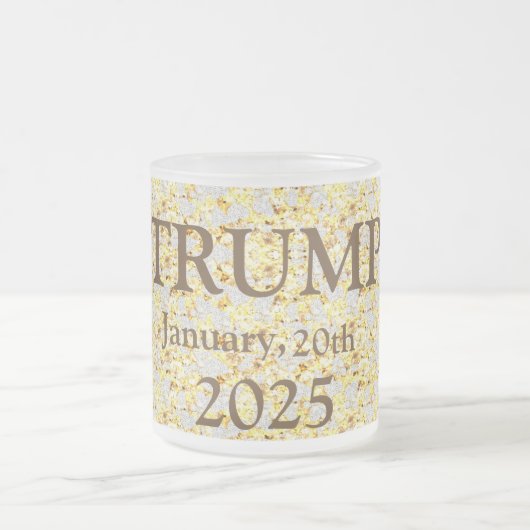 トランプ2025 フロストグラスマグカップ (中央)