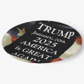 トランプ2025 ペーパープレート (アングル)