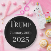 トランプ2025 ペーパープレート (パーティー)