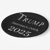 トランプ2025 ペーパープレート (アングル)