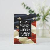 トランプ2025 ポストカード (スタンド正面)