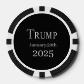 トランプ2025 ポーカーチップ (正面)