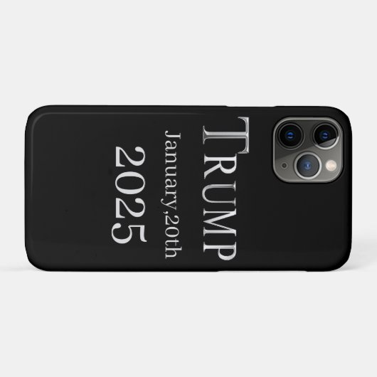 トランプ2025 Case-Mate iPhoneケース (裏面(横))