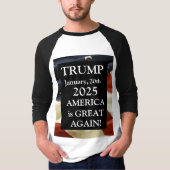 トランプ2025 Tシャツ (正面)