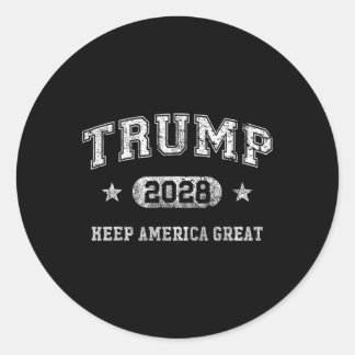 トランプ2028ア保メリカ素晴らし ラウンドシール