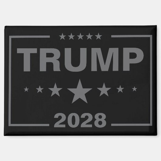 トランプ2028年アメリカ大統領選挙 マグネット (正面)