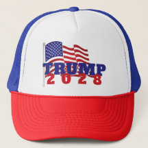 トランプ2028米州旗