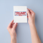 トランプ2028行保こう チラシ (手)