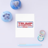 トランプ2028行保こう チラシ (シングル)
