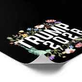 トランプ2028 ポスター (角)