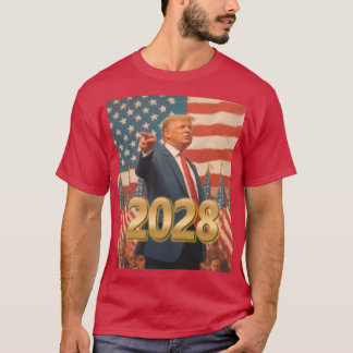 トランプ2028 Tシャツ
