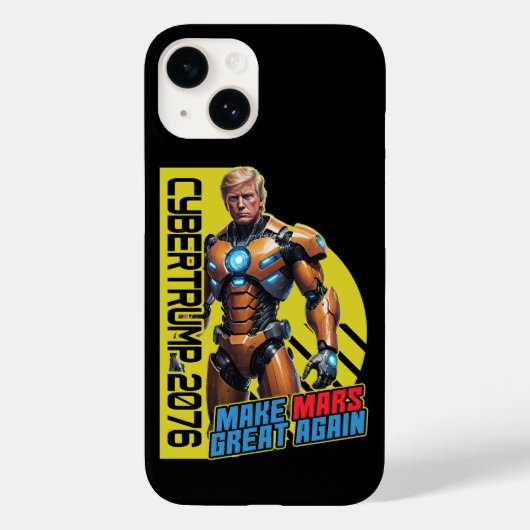 トランプ2076 | 火星活大統領の動 Case-Mate iPhoneケース (裏面)