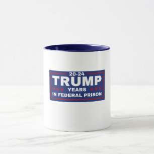 トランプ20-24刑務所で年、民主党自由党 マグカップ