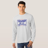 トランプ20 - 24歳の刑務所 – アンチトランプおもしろい Tシャツ (正面フル)
