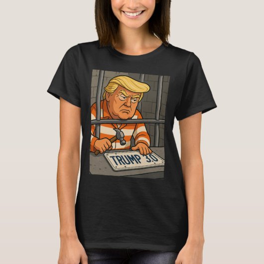 トランプ3.0ライセンスプレートデザイナー1 Tシャツ (正面)