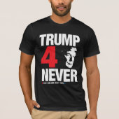 トランプ4なし!! Tシャツ (正面)