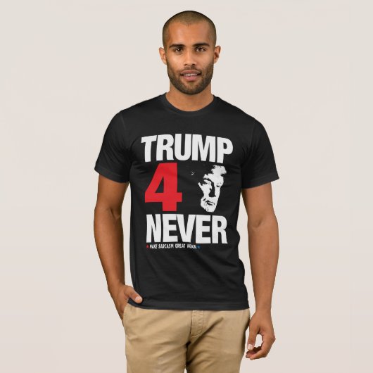 トランプ4なし!! Tシャツ (正面フル)