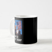 トランプ4大統領 コーヒーマグカップ (正面左)