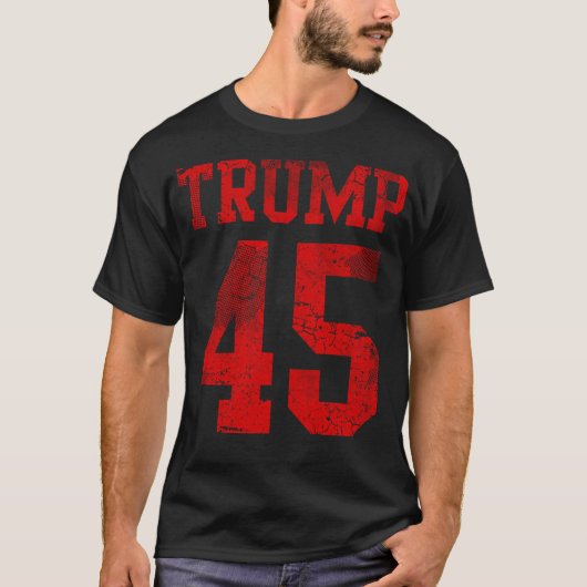 トランプ45ポタス Tシャツ (正面)