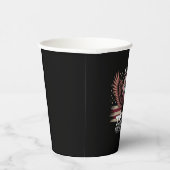 トランプ45日47日大統領国旗2025イーグルアメリカ 紙コップ (右)