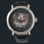 トランプ45日47日大統領国旗2025イーグルアメリカ 腕時計<br><div class="desc">トランプ第45回第47回大統領国旗2025イーグルトランプがアメリカを連れ戻した</div>