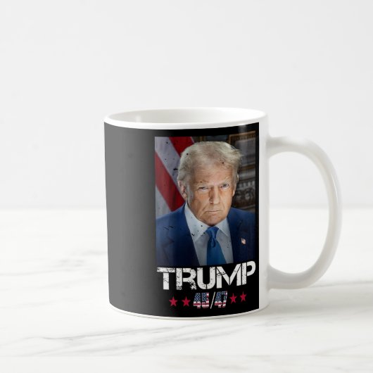 トランプ4547就任式の公式ポートレート コーヒーマグカップ (右)
