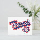 トランプ45! ポストカード (スタンド正面)