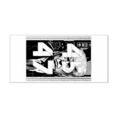 トランプ45 47アポップ・アートのートポートレート ラバースタンプ (インプリント)