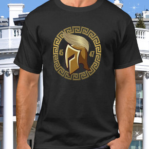 トランプ45-47スパルタン Tシャツ