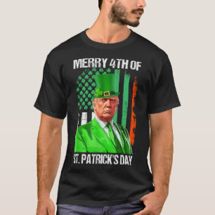 トランプ45 47レプレメリーチャンハット4th Of St Patrick Tシャツ