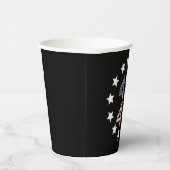 トランプ45 47星ヴィンテージアメリカ国旗 紙コップ (右)