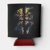 トランプ45 47 | アーポップ・アートのト | 米国大統領 缶クーラー (正面)