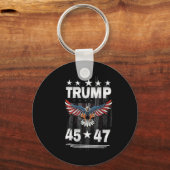 トランプ45 47 （背面） キーホルダー (正面)