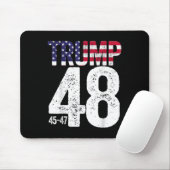 トランプ45-47-48アメリカ国旗2028 大統領の マウスパッド (マウス)