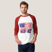 トランプ45 47 Tシャツ (正面フル)
